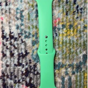 Green Silicone Watch Band